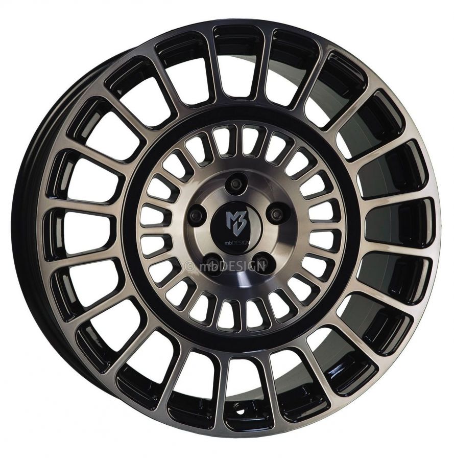 mbDESIGN<br>MSP - Rauchschwarz glnzend poliert (19x8.5)