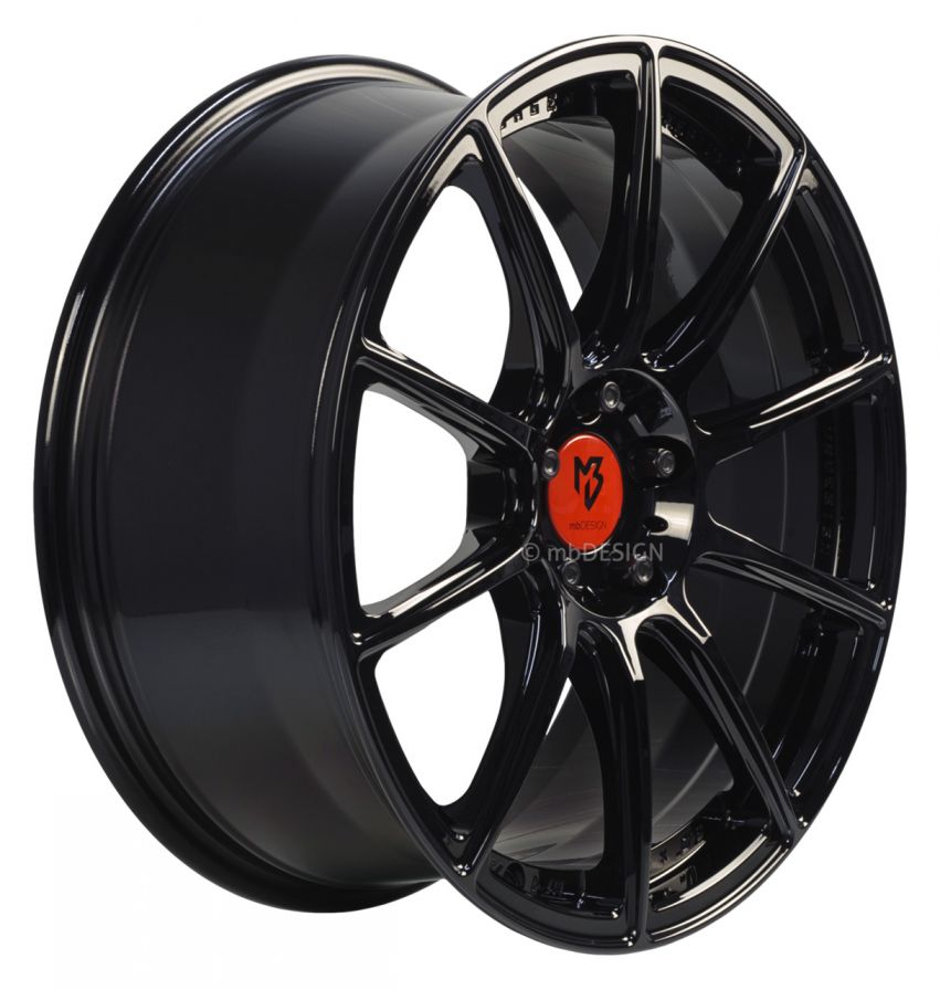 mbDESIGN<br>MF1 - Glanzschwarz (19x8)
