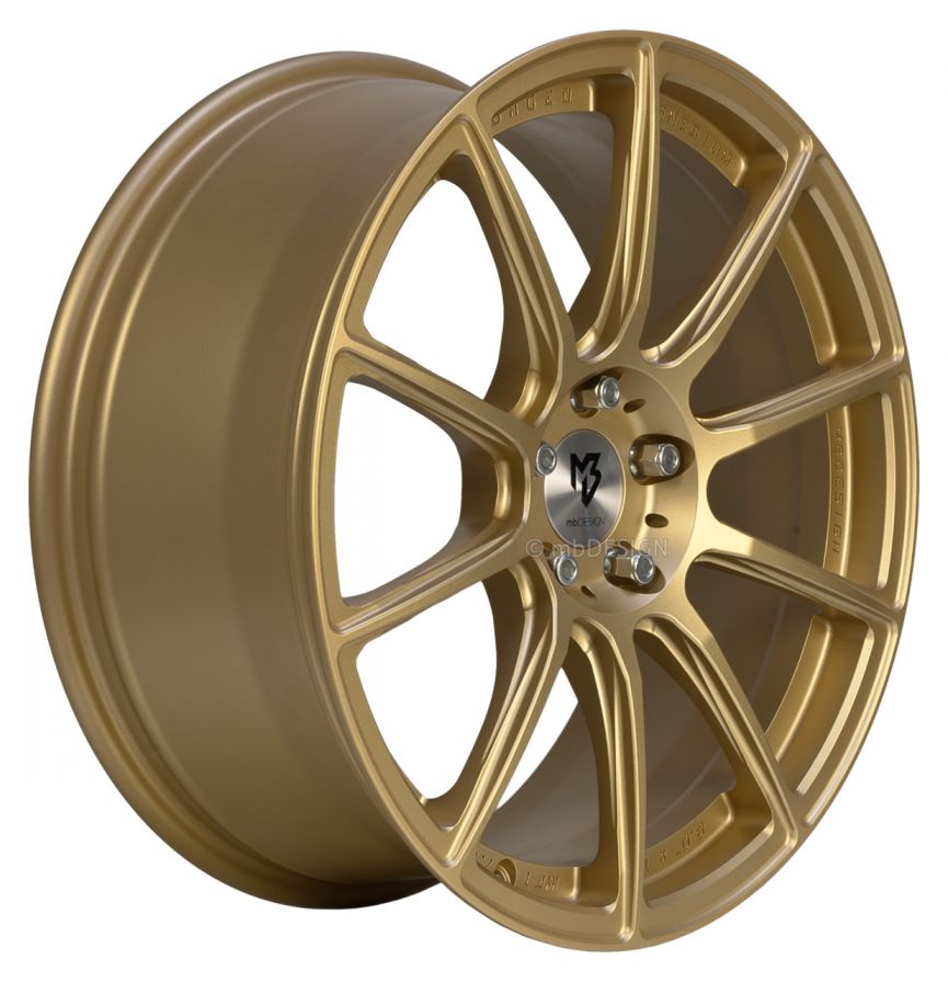 mbDESIGN<br>MF1 - Gold matt (19x8)