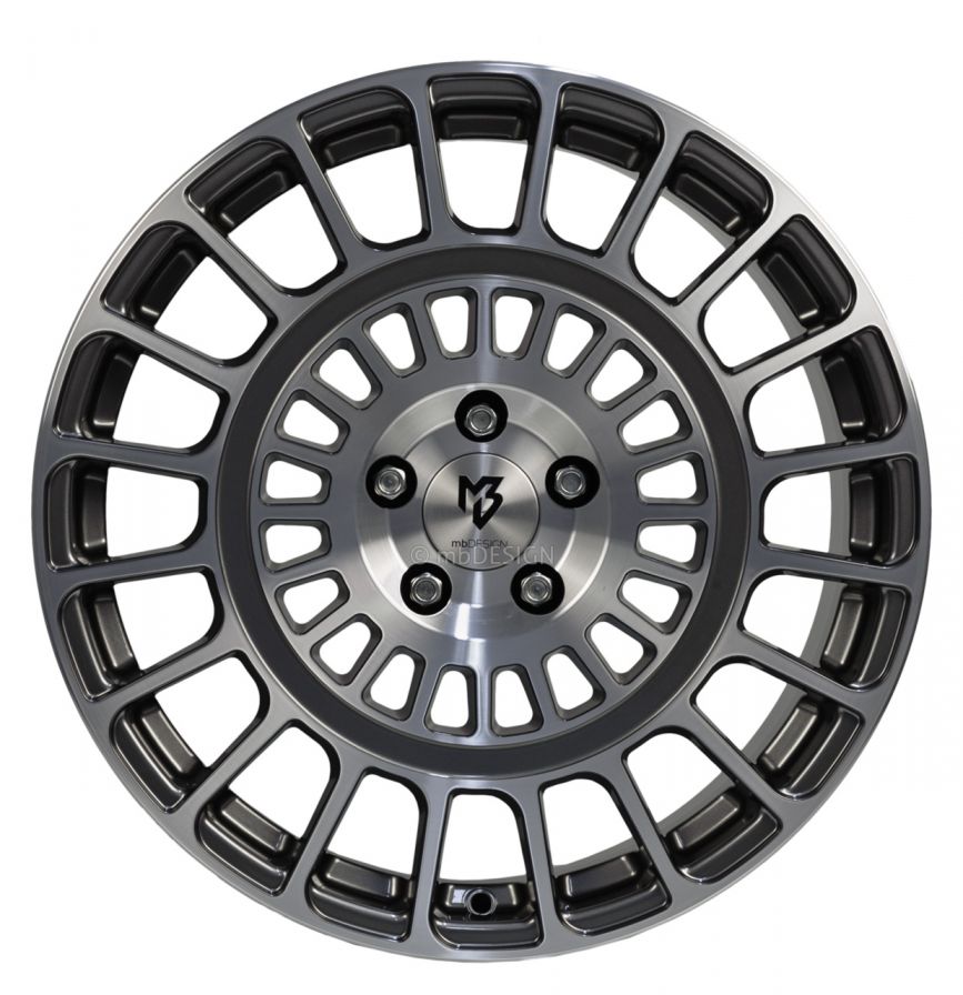 mbDESIGN<br>MSP - Glanzgrau poliert (19x8.5)