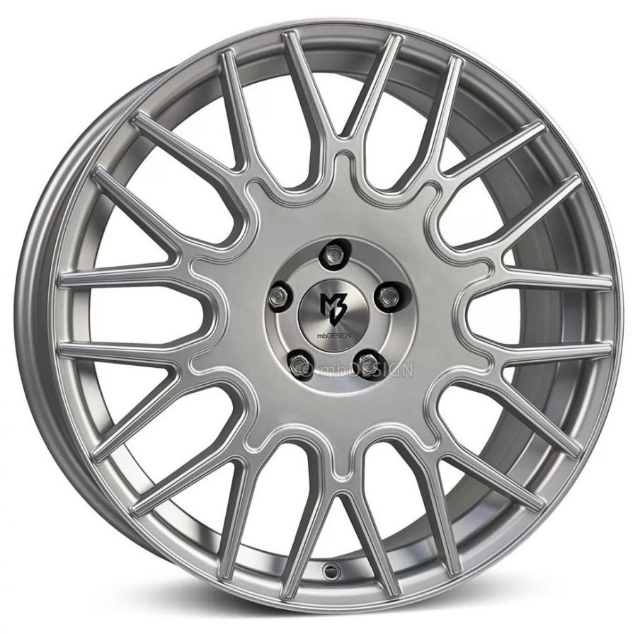 mbDESIGN<br>LV2 - Silber matt (19x8.5)