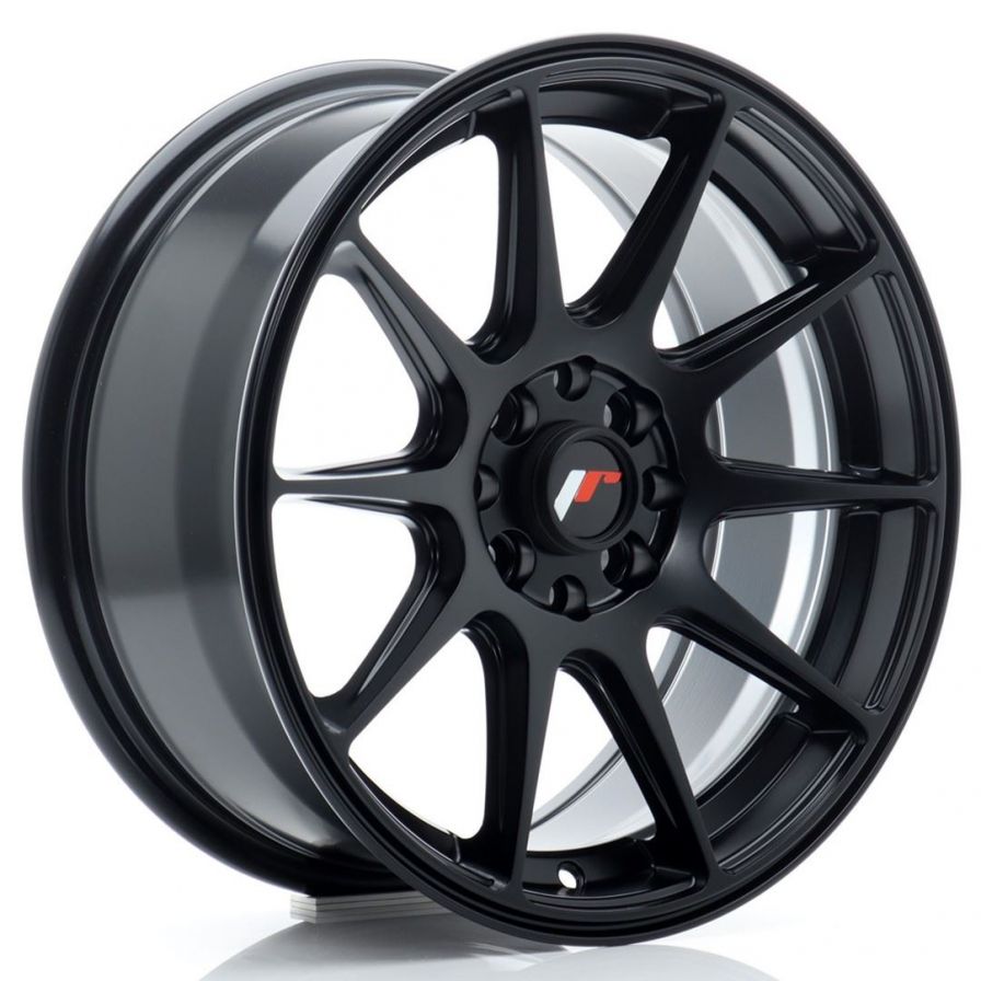 Japan Racing Wheels<br>JR11 Matt Black (16x7 Zoll)