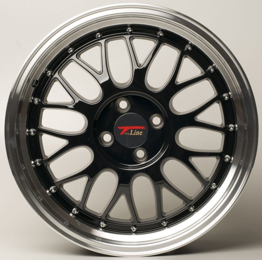 GTP Wheels<br>GTP 020 - Schwarz poliert (17x7.5)