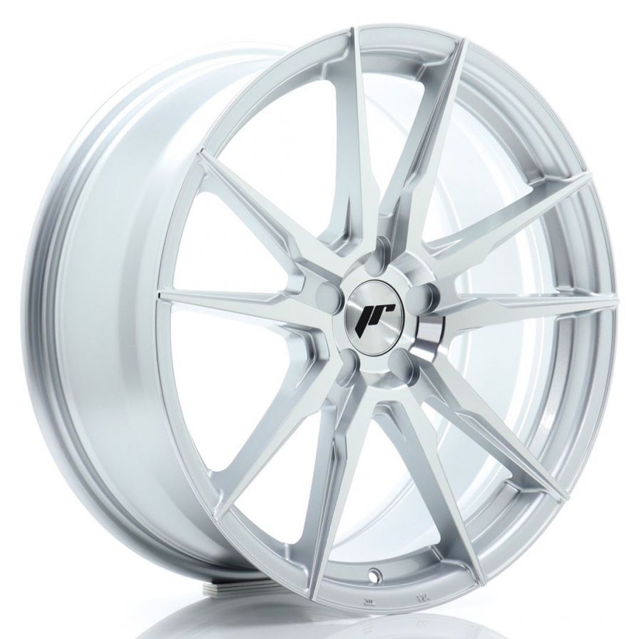 Japan Racing Wheels<br>JR21 Silver Machined (19x8)