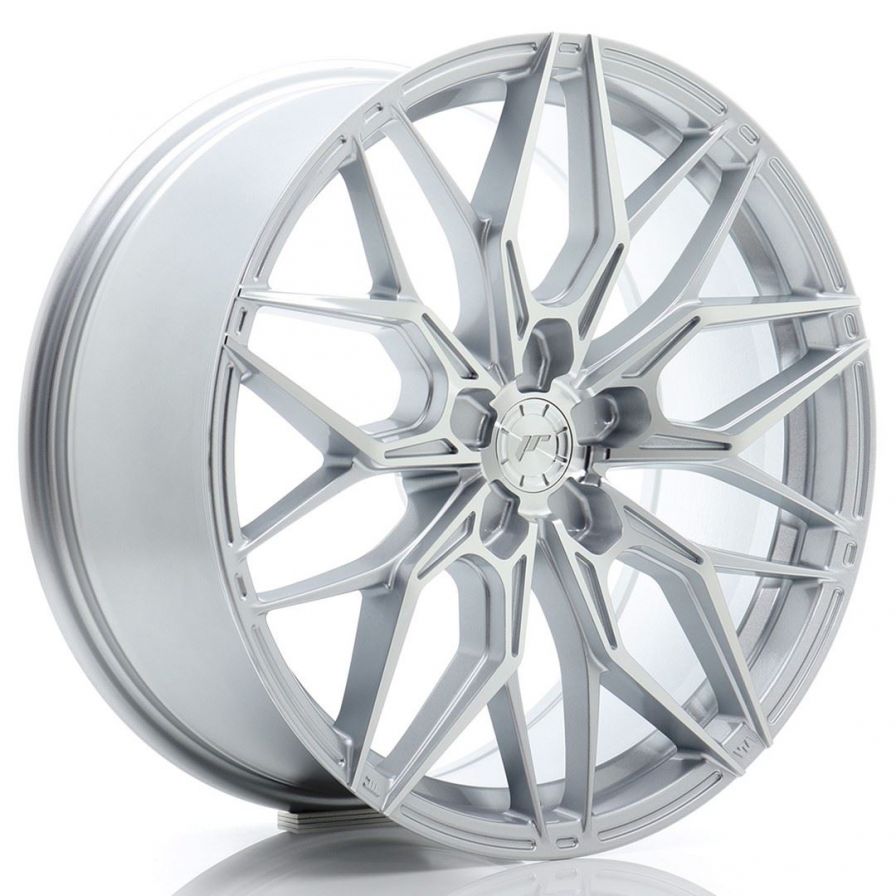 Japan Racing Wheels<br>JR46 Silver Machined (19x8)