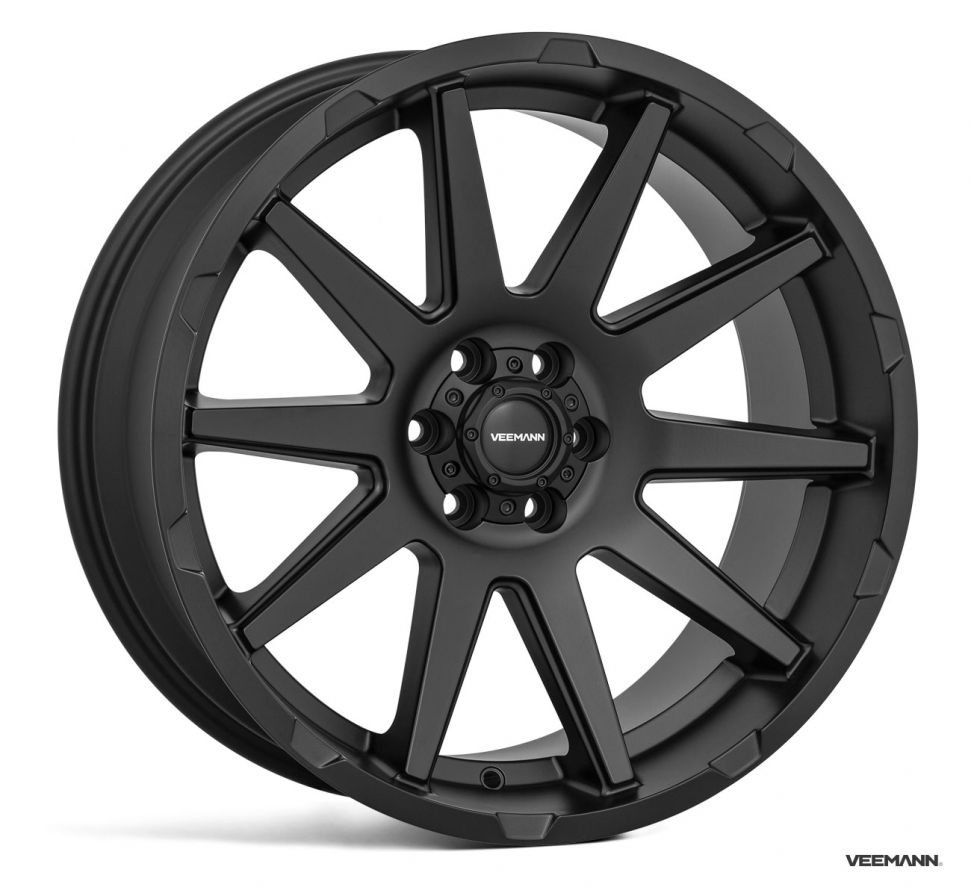 Veemann<br>VX10 - Matt Black (20x9.5)